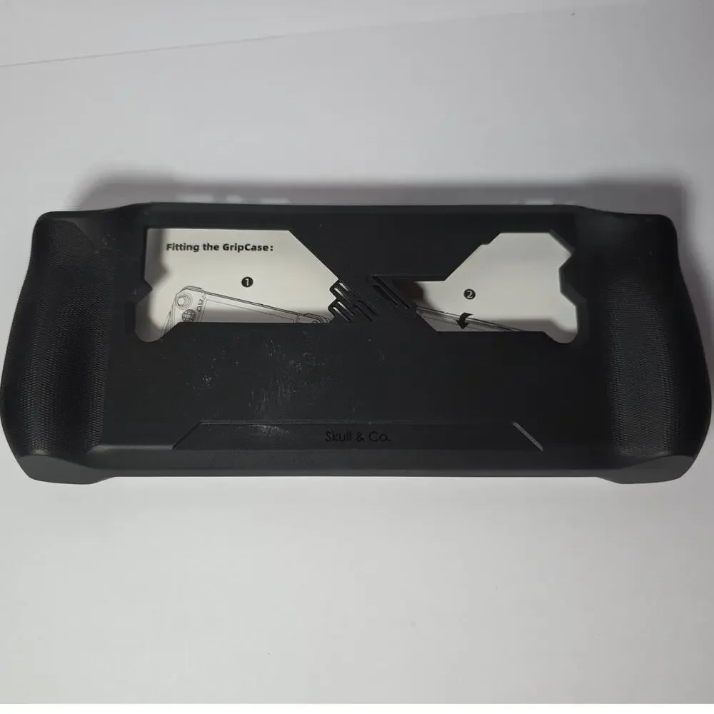 New Open Box ROG Ally X Skull & Co Grip and Case bundle 75° Stand design Black